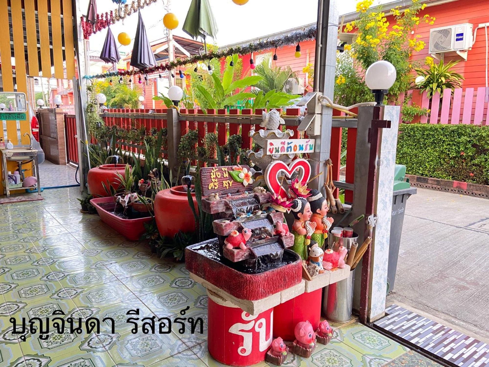 บุญจินดา รีสอร์ท Ban Bang Phayom Экстерьер фото